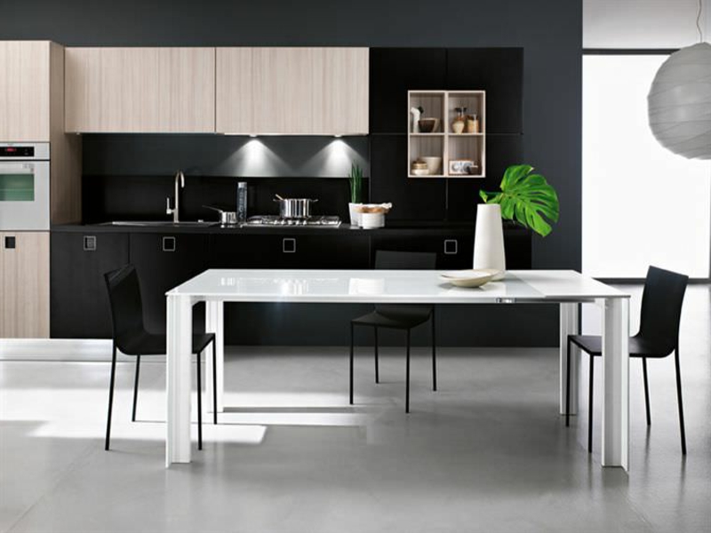 Tische im küchendesign innendesign, küche zenideen