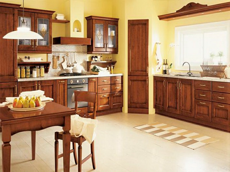 Wohnideen für eine provence küche innendesign, küche zenideen Küche in orange