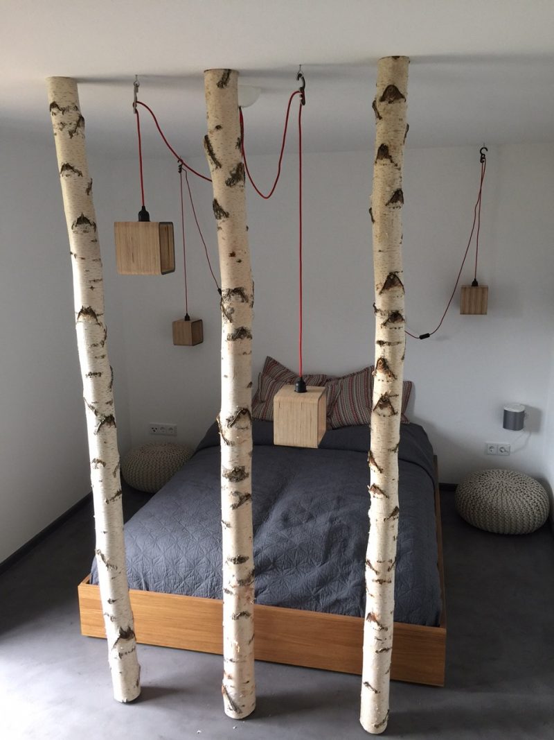 35 ideen für birkenstamm deko bringen sie die natur in ihre ...