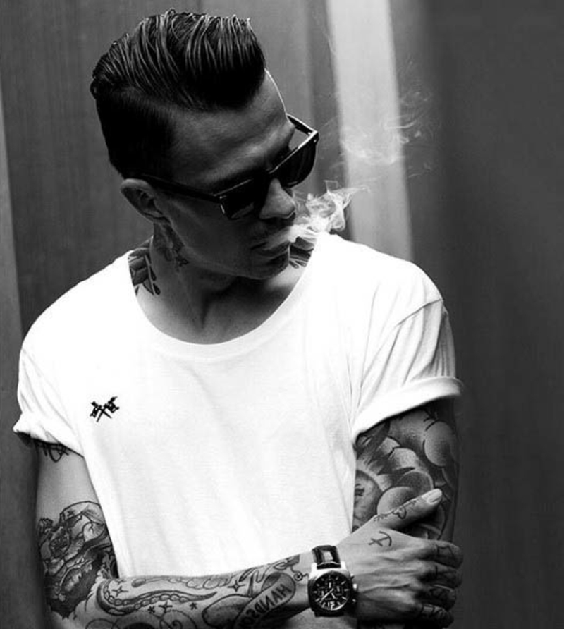 Rebellische rockabilly frisuren für männer deko & feiern, diy ... Deko wohnzimmer männer