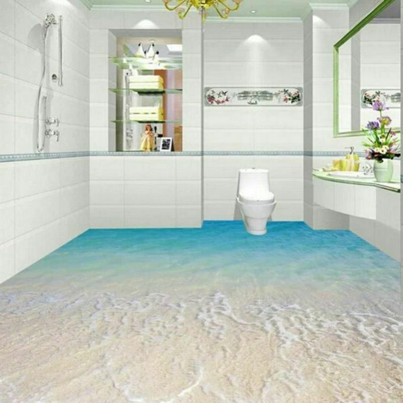 3d fliesen ideen für das badezimmer badezimmer, bodenbeläge ...
