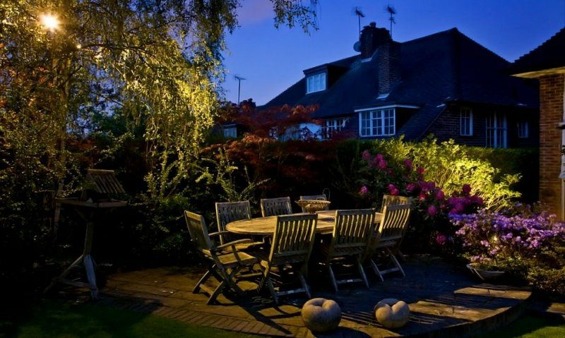 Originelle Gartenlampen
