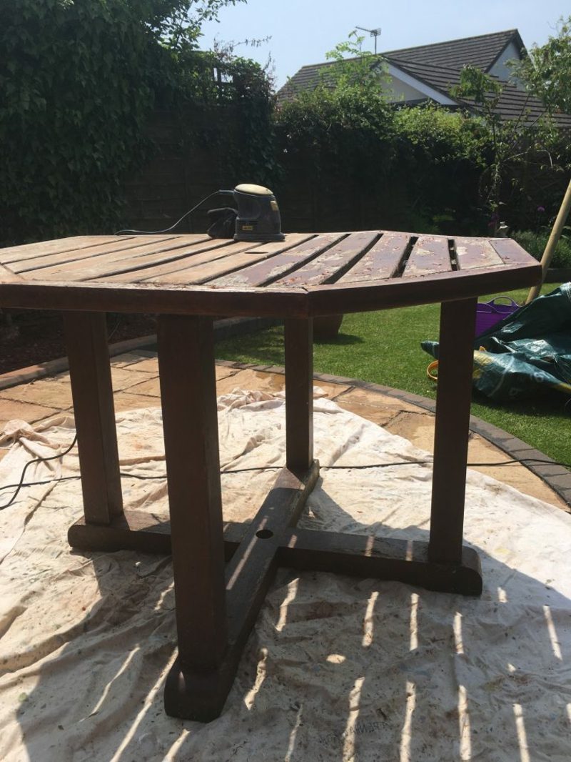 Gartentisch selber bauen anleitung diy, garten, haus & garten ...