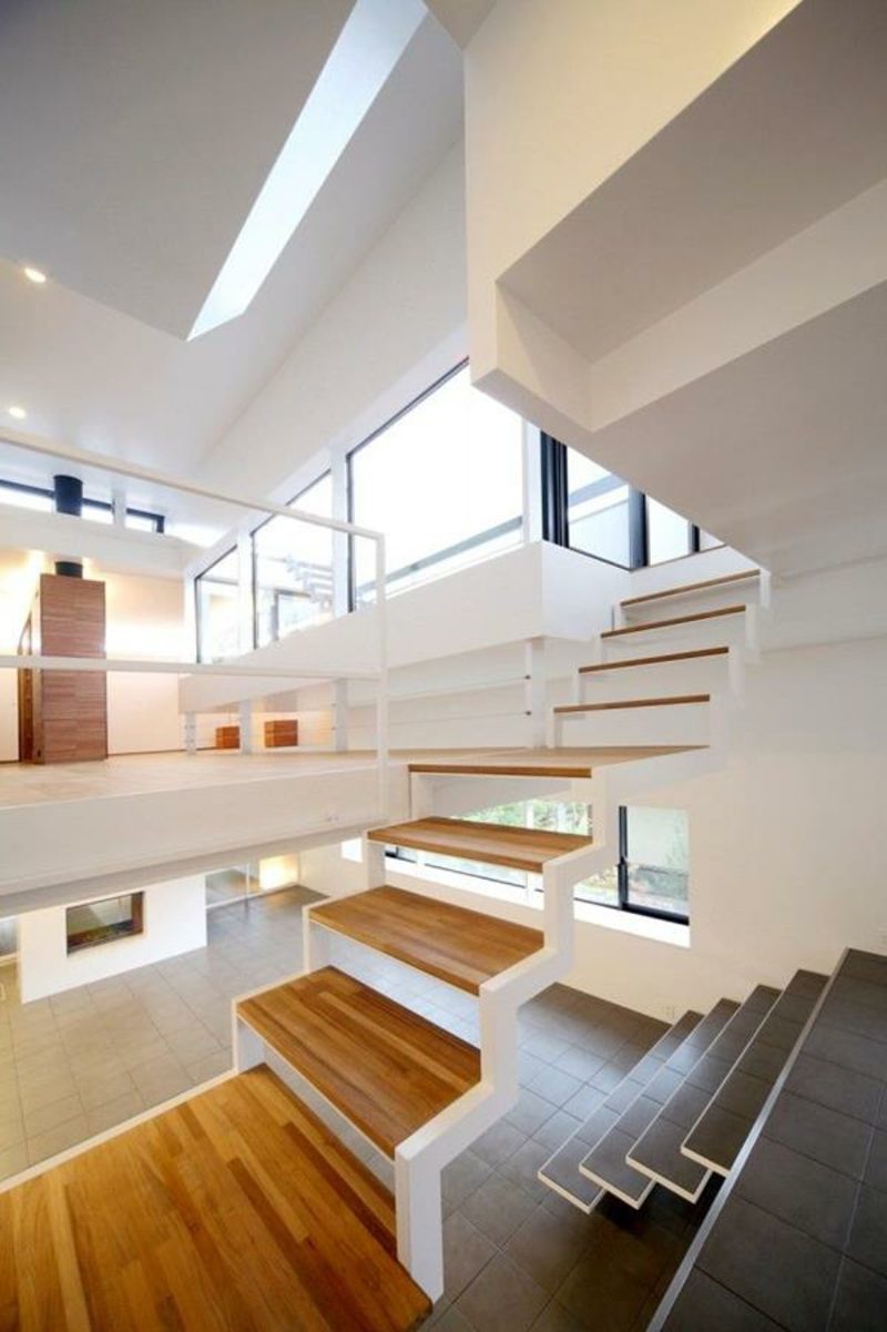 Holztreppe 50 attraktive ideen innendesign zenideen