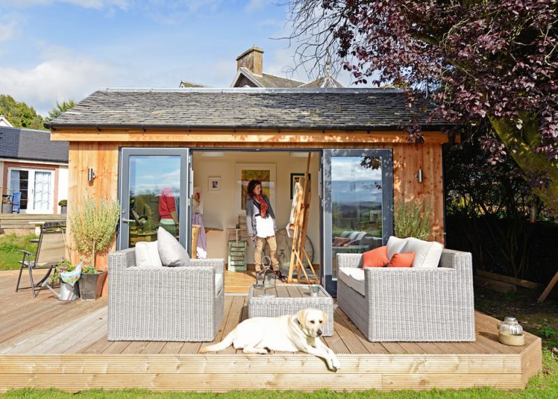 44 atemberaubende gartenhütten: bauen und einrichten architektur ...