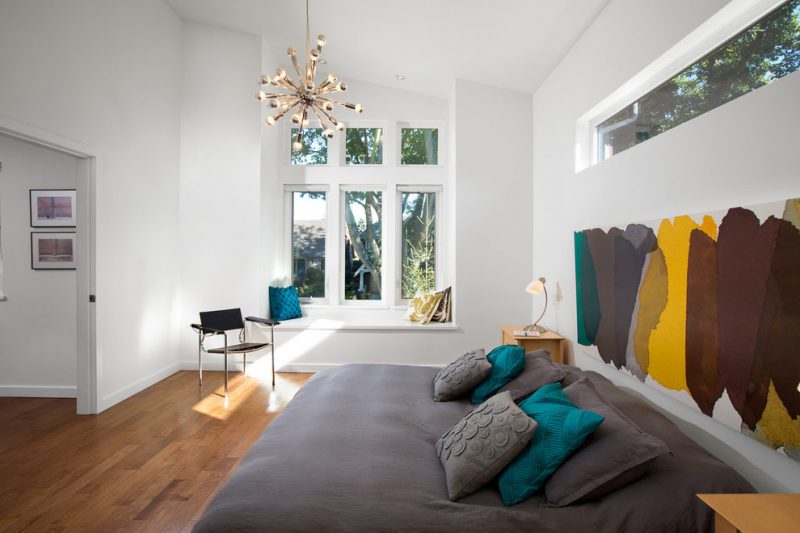 Bett ohne kopfteil: so wird das schlafzimmer gröÃer möbel ... Bett modern design