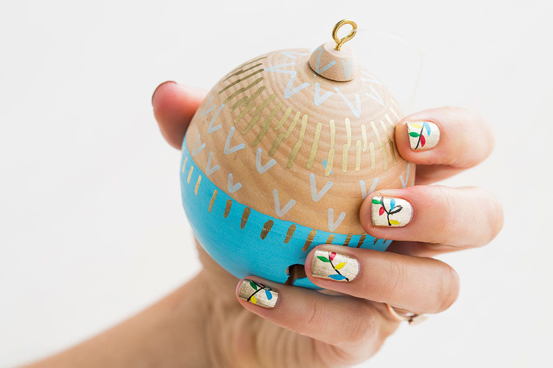 24 gelnägel muster weihnachten auf den nägeln nageldesign ...
