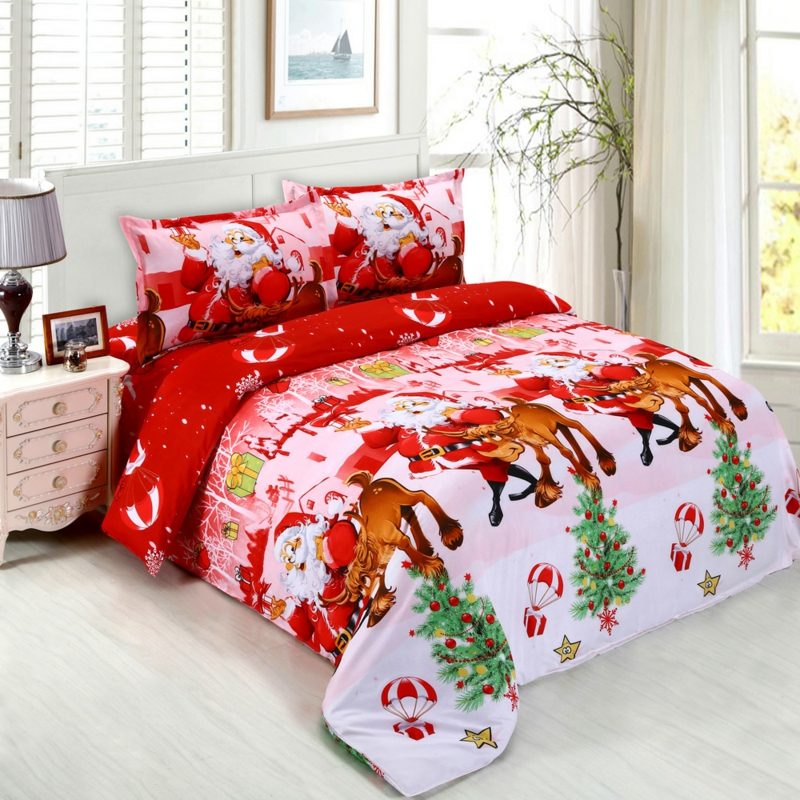 herrliche Bettw%C3%A4sche mit Weihnachtsmotiven 800x800