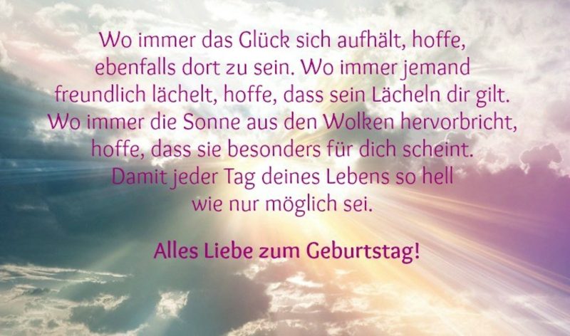 Die besten Glückwünsche, Sprüche und Zitate zum Geburtstag