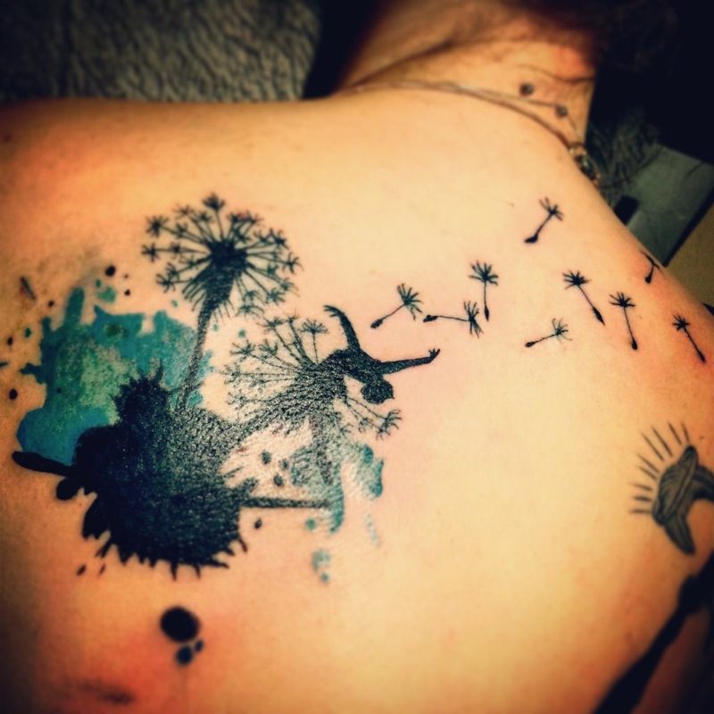 Pusteblume Tattoo welche ist die richtige Körperstelle dafür
