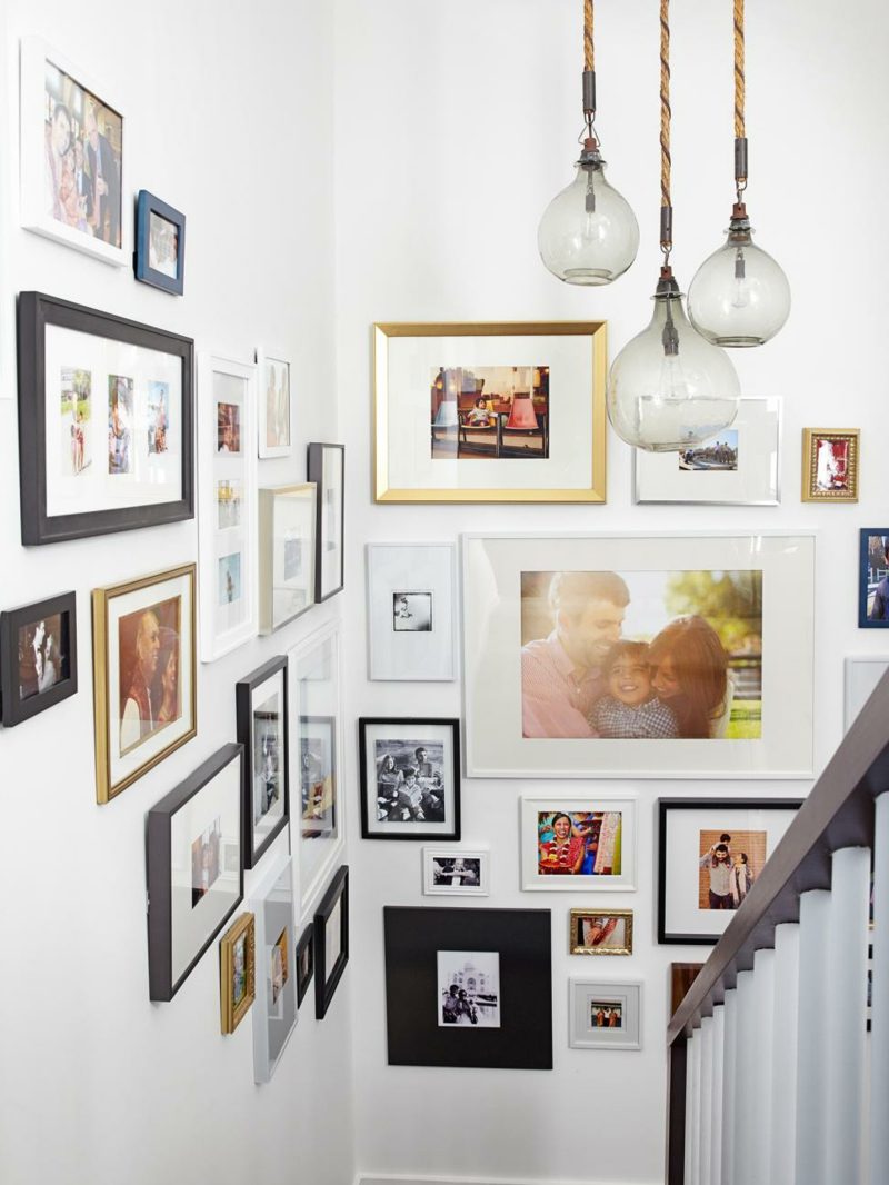 Fotowand zu Hause gestalten- Tipps und 25 kreative Ideen - Innendesign
