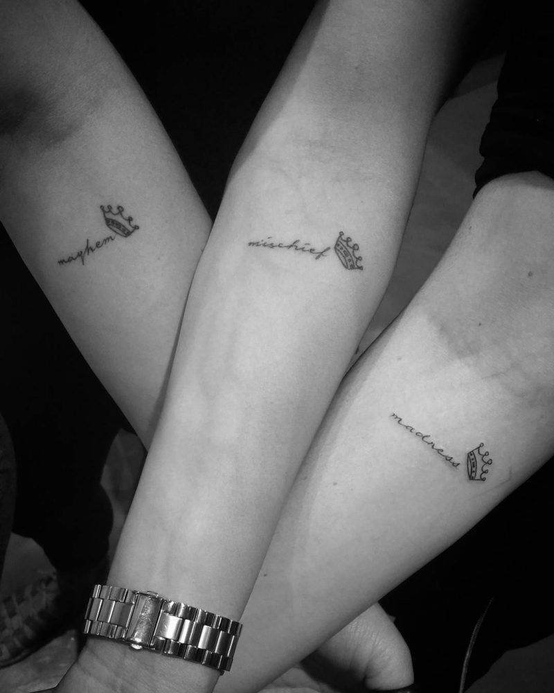 Sister tattoos Geschwister Tattoo 34 Ideen für Tattoo mit oder ohne