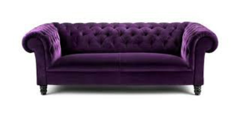 massive lila Couch