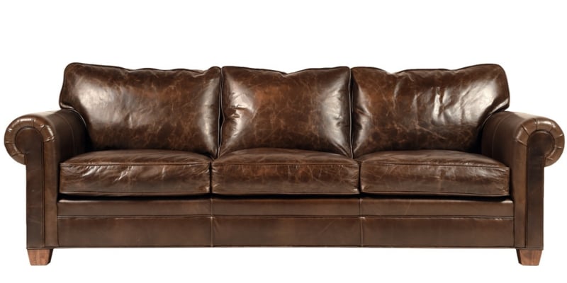 Sofa in Braun