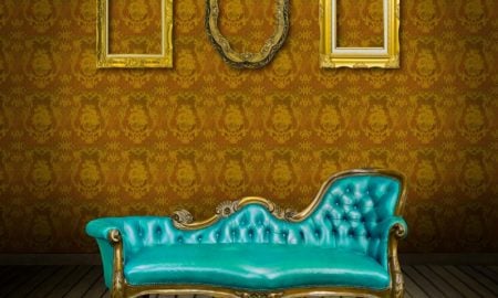 designer vintage sofa