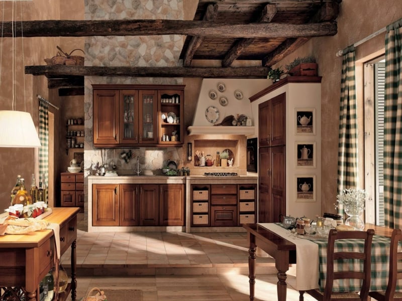 küche im vintage stil
