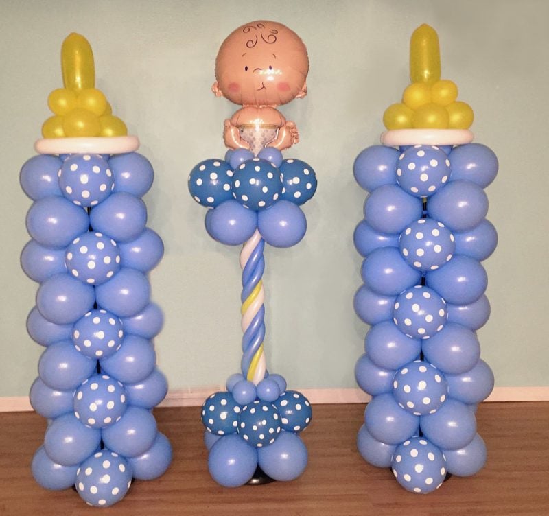 babyparty deko ballons