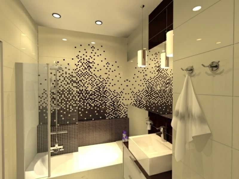 Mosaikfliesen Badgestaltung