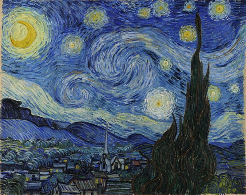 berühmte-kunstwerke-The Starry Night