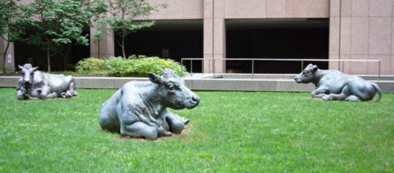 berühmte-kunstwerke-“Die Kühe” 