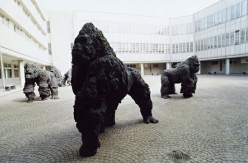 berühmte-kunstwerke-“Gorillas” 