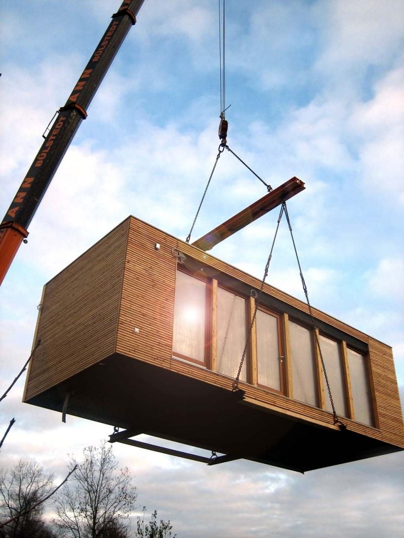 Bauprozess Container Haus Kaufen