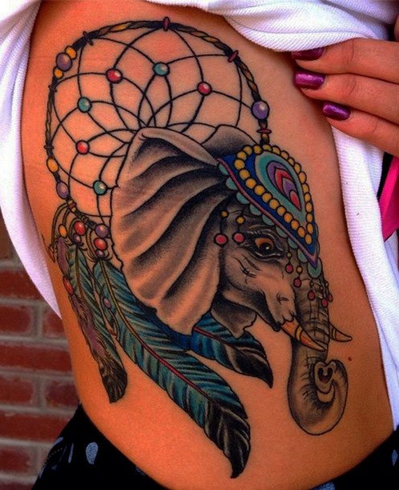 Elefant Tattoo Farben 
