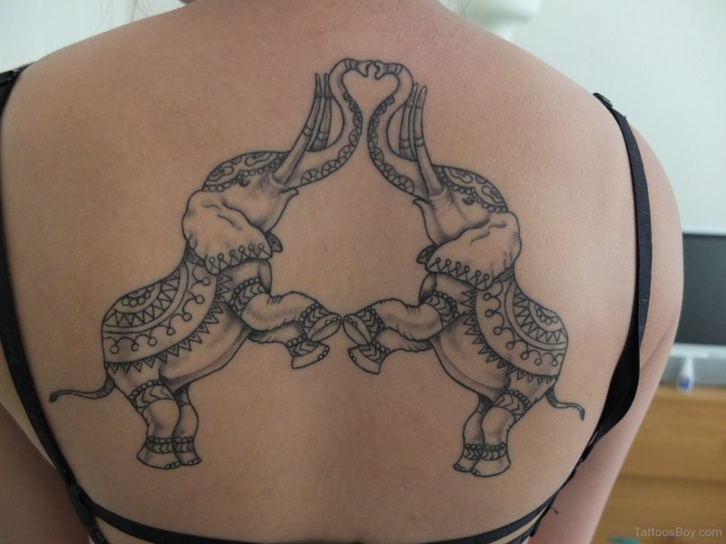 Elefant Tattoo Lieblingspaar 
