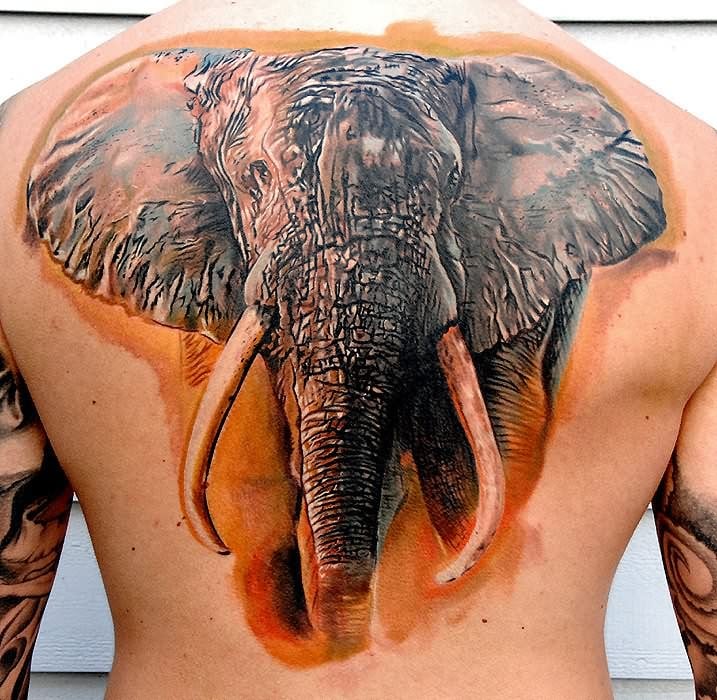 Elefant Tattoo Maenner 