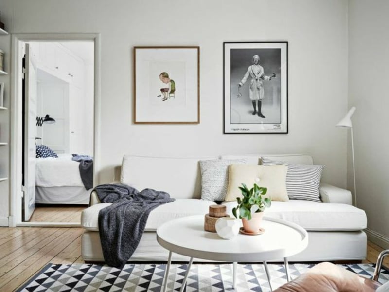 designer skandinavisches wohnzimmerteppich