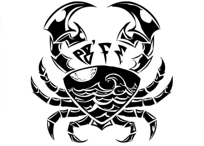 sternzeichen tattoo Crab Cancer