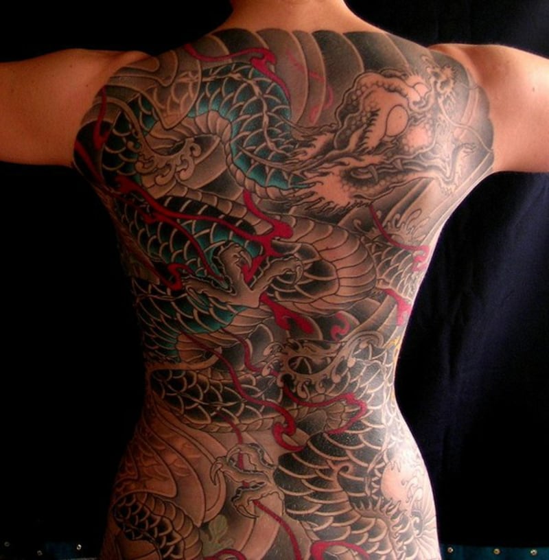 tattoo drache Dragon Tattoo by taboowoodoo