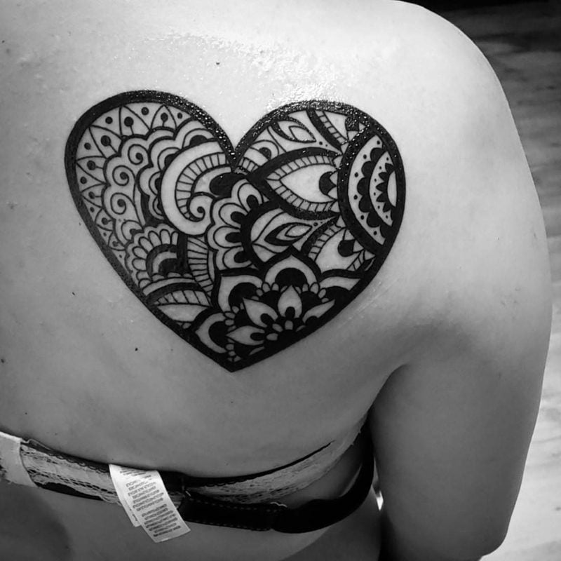 Herz Tattoo Traditional Heart Tattoo Design