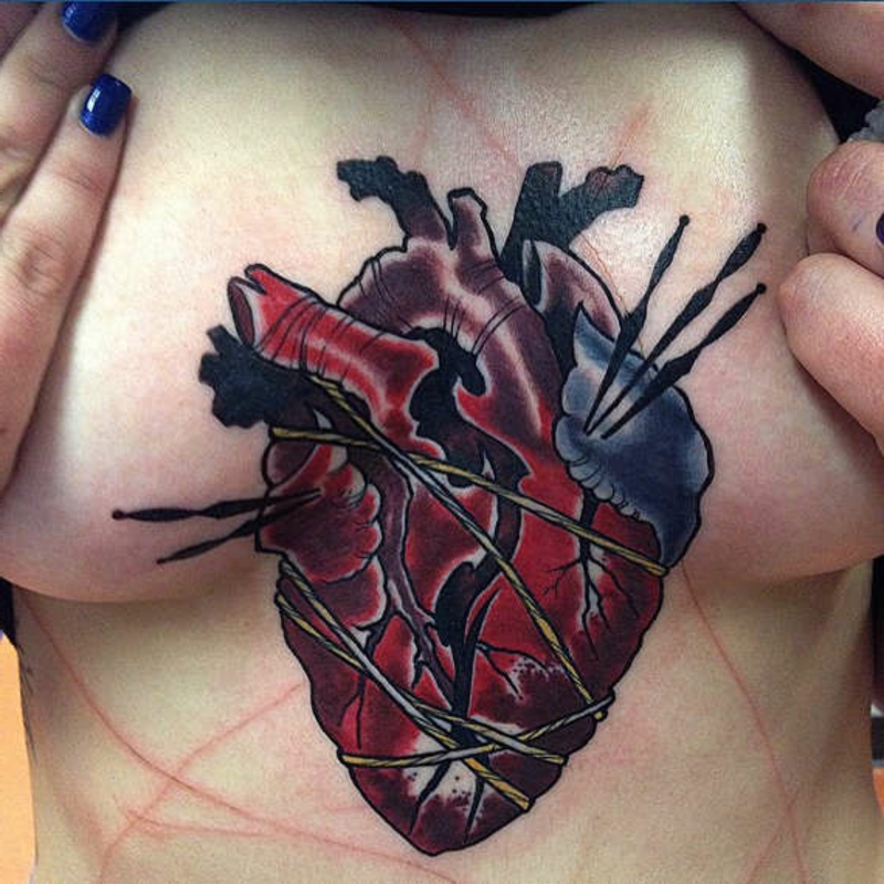 Herz Tattoo Bedeutung und Ideen Tattoos, Valentinstag ZENIDEEN