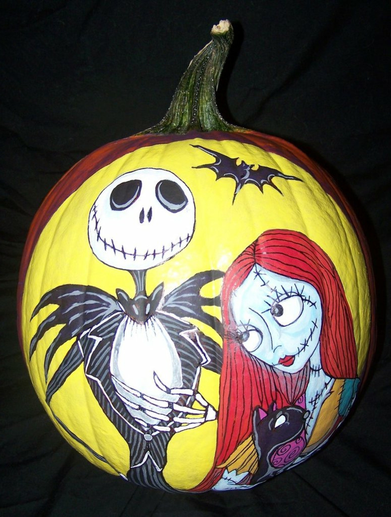Kürbis bemalen Ideen Deko &amp; Feiern, Halloween ZENIDEEN