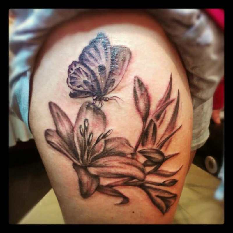 Lilien Tattoo – 25 eindrucksvolle und inspirierende Ideen für Frauen