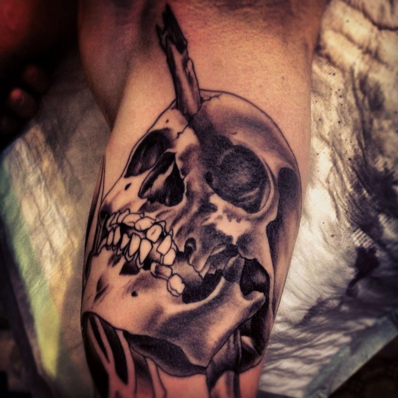 Totenkopf Tattoo - Ideen und Symbolik - Tattoos - ZENIDEEN