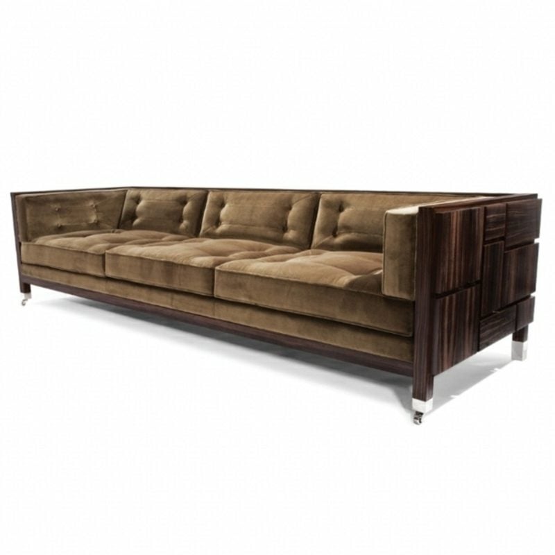 massives Sofa aus Treibholz