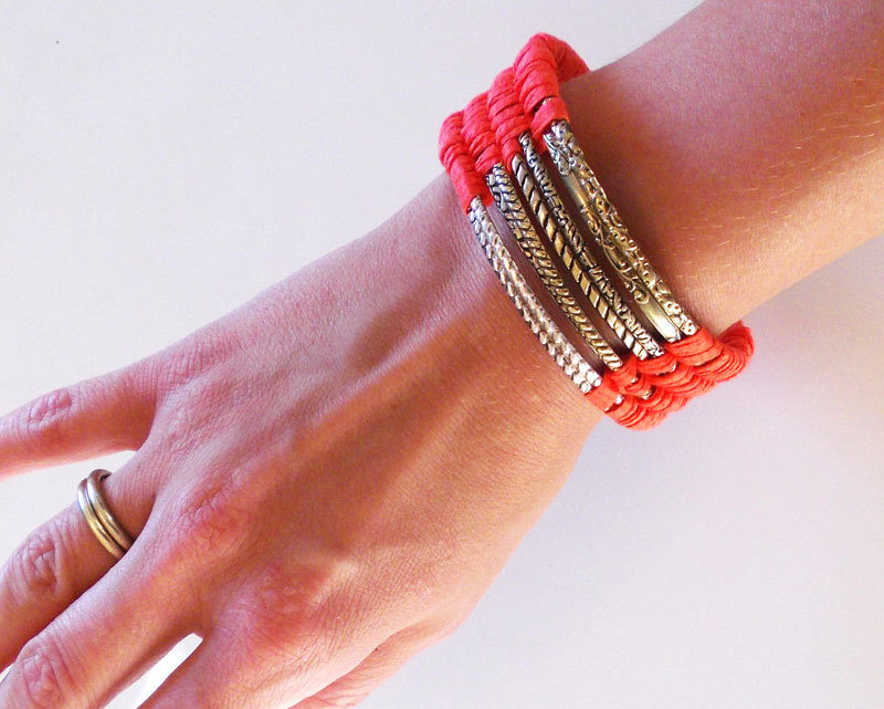 Handgemachter Schmuck: 27 DIY Armband Ideen - bastelideen, DIY - ZENIDEEN