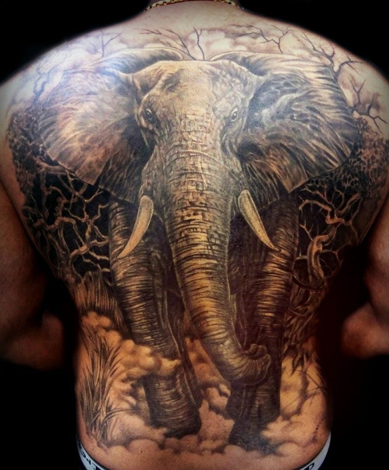 elefanten tattoo 