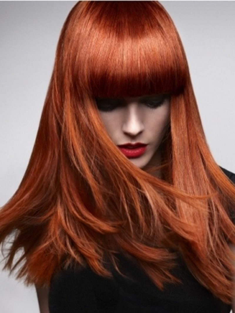 Farbpaletten rote Haare 