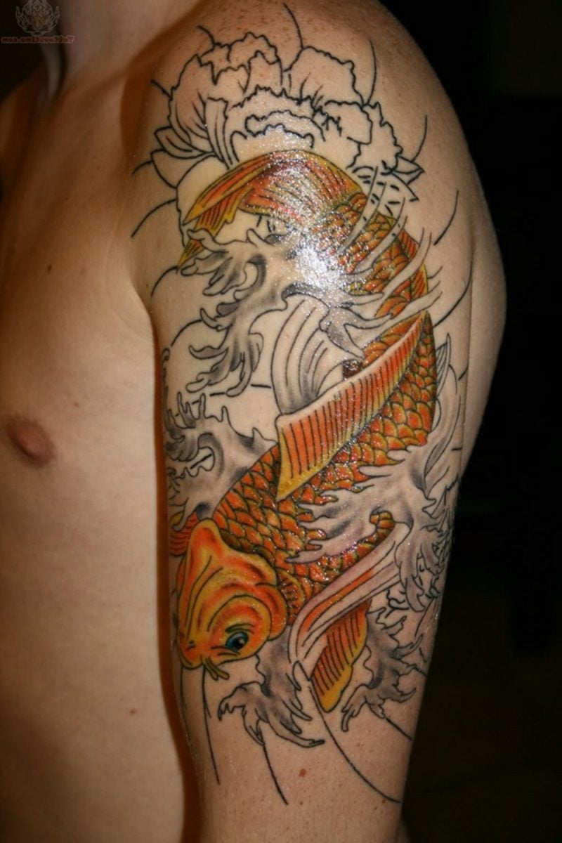fisch tattoo Koi