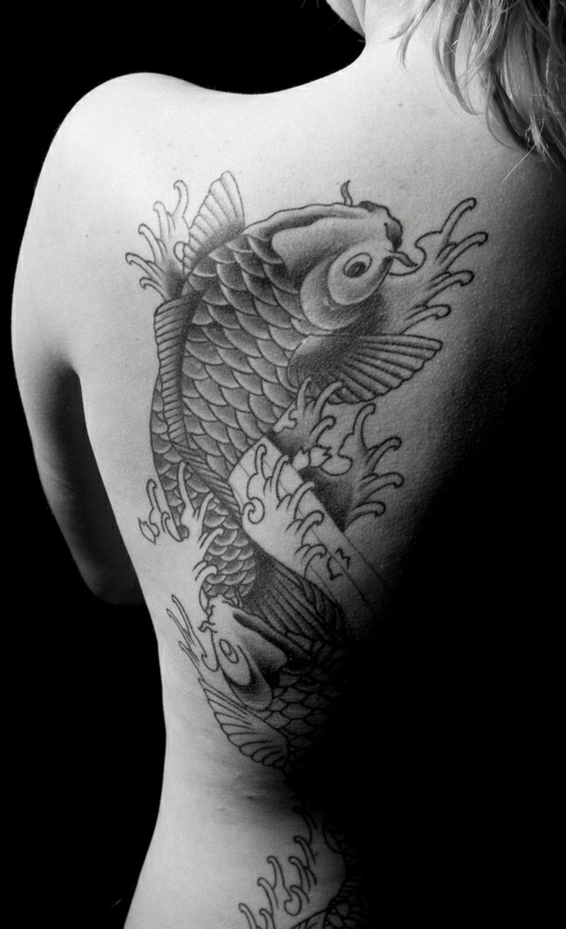 fisch tattoo koi fish tattoo