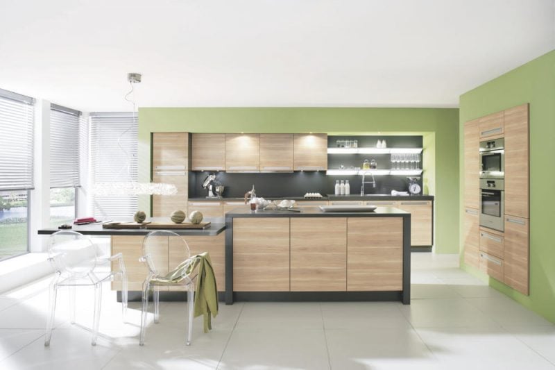 küchenwandgestaltung grün 