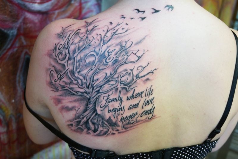Lebensbaum Tattoo Art 