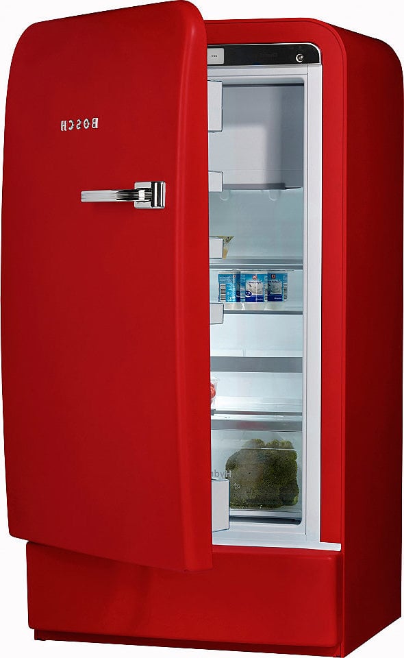 retro kühlschrank bosch rot 