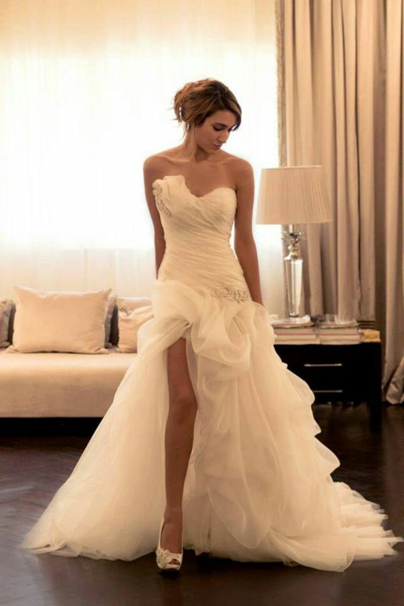 Sexy Hochzeit Mit Sexy Brautkleid Hochzeit Zenideen