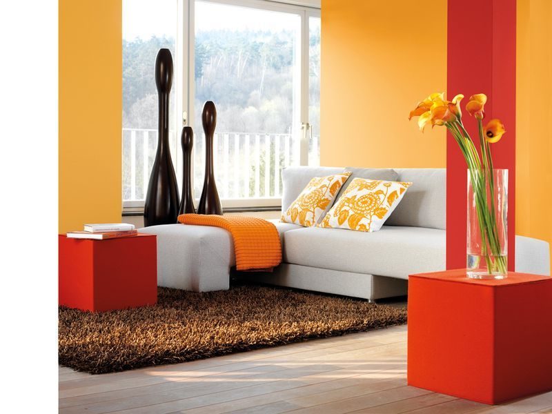 Welche Farben passen zusammen Orange 