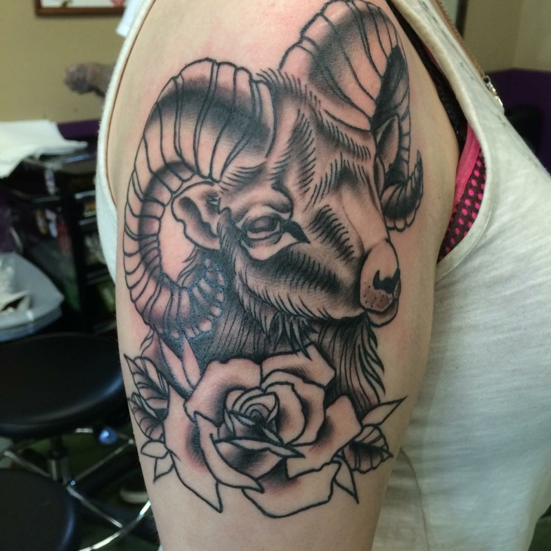 Widder Tattoo Symbolik und Bedeutungen Tattoos ZENIDEEN