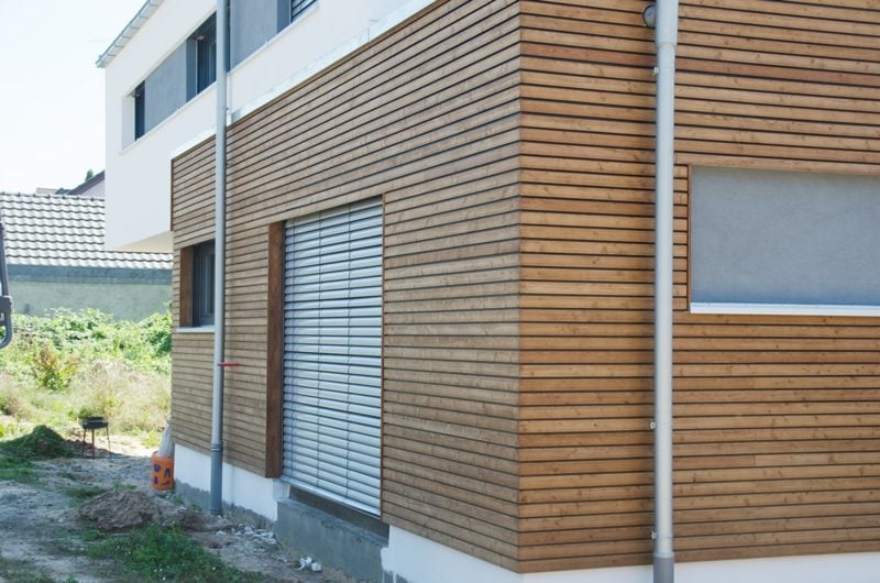 Fassadenverkleidung aus Holz